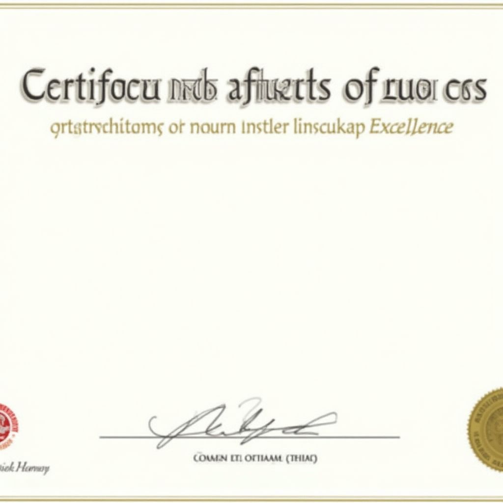 Certificación de Excelencia